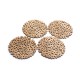 Daisy Wooden Coaster Set