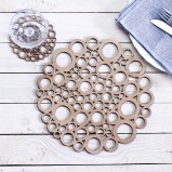 Eco Placemats Circles Set