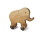 Personalised  Baby Elephant On Wheels