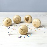 Personalised Traditional Wooden Yoyo Toy