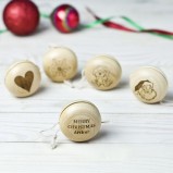 Personalised Happy Christmas Wooden Yoyo Toy