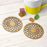 Flower Of Life Coaster Set