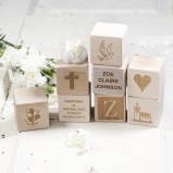 New baby Personalised Wooden Blocks