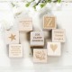 New baby Personalised Wooden Blocks