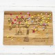 Love Birds Personalised Oak Chopping Serving Board