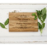 Cooking Memories Oak Chopping Serving Board