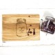 Manson Jar Personalised Oak Chopping Serving Board