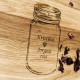 Manson Jar Personalised Oak Chopping Serving Board