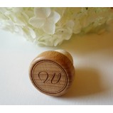  Personalised Wine Bottle Stopper with Monogrammed Letter