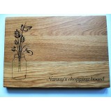  Bouquet Personalised Chopping Serving Board 