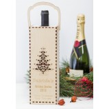 Personalised Christmas Wine Box