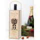 Angels tree Personalised Christmas Wine Box