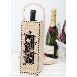 Roses Personalised Wine Gift Box