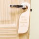 Personalised Baby Sleeping Door Sign 