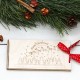 Christmas Wooden Money Envelope