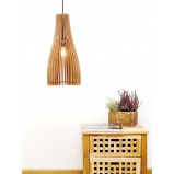 Wooden Retro Lampshade Ceiling Light