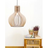 Scandinavian Wooden Ceiling Light