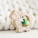 Sheep Wooden Rattle 