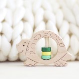 Turtle Wooden Rattle 