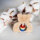 Teddy Bear Wooden Rattle 