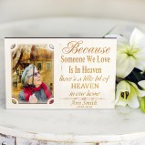 Personalised Memorial Photo Frame