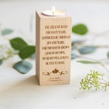 Personalised Wedding Candle For Parents 