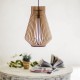 Milan  Wooden Ceiling Light 