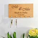 Mr & Mrs Personalised Key Organiser 