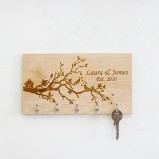 Birds Nest Personalised Key Organiser 